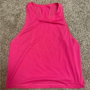 Athleta Hot Pink Mesh Top